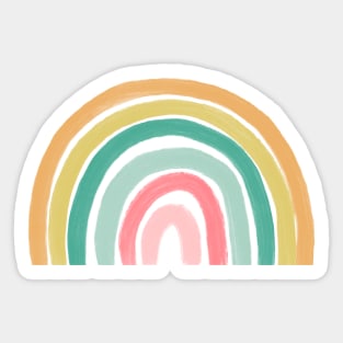 Aesthetic Rainbow Sticker